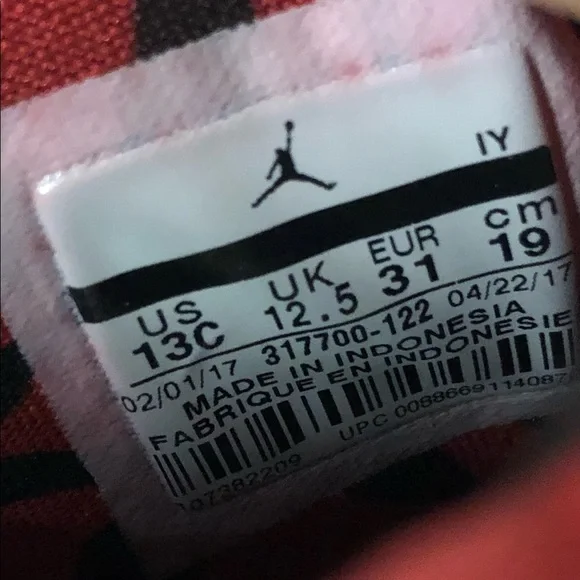 Nike Air Jordan Spizike sz 13C 317700-122 - Picture 7 of 7